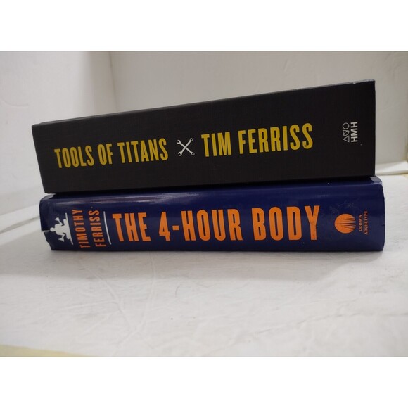 Timothy Ferris The 4-Hour Body & Tools Of Titans Timothy Ferris Hardcovers - Picture 4 of 11